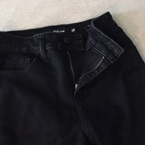 Mid rise skinny jeans